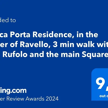 Antica Porta Residence, In The Center Of Ravello, 3 Min Walk Within Rufolo And The Main Square *